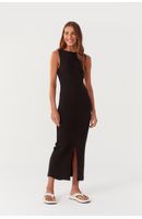 Vestido Tricot Fenda