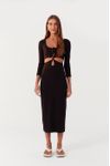 Vestido Midi Vazado