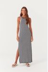 Vestido Tubo Estampa Listra