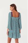 Vestido Estampa Sardina