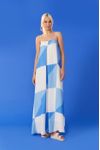 Vestido Longo Estampa Veleiro