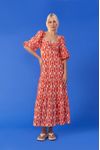 Vestido Cropped Estampa Beira-mar