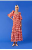 Vestido Cropped Estampa Beira-mar