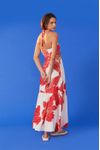 Vestido Cropped Linho Estampa Ondina
