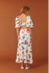 Vestido Midi Estampa Amar