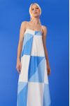 Vestido Longo Estampa Veleiro