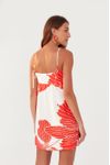 Vestido Linho Estampa Ondina