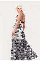 Vestido Longo Estampa Mergulho