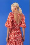 Vestido Cropped Estampa Beira-mar