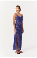 Vestido Cropped Estampa Rotas