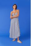 Vestido Longo Estampa Velas