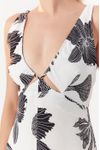 Vestido Longo Estampa Mergulho