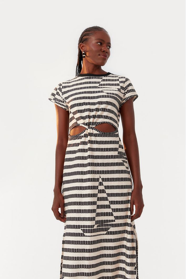 Vestido Estampa Navegantes