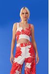 Blusa Linho Estampa Ondina