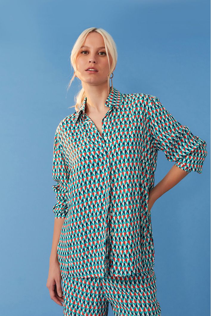 Camisa Estampa Sardina