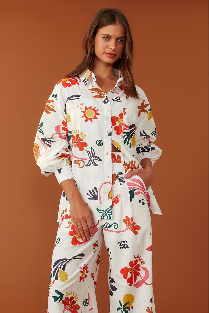 Camisa Estampa Amar