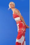 Blusa Linho Estampa Ondina