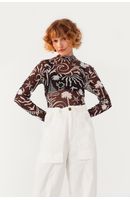 Blusa Tule Estampa Jangada