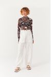 Blusa Tule Estampa Jangada