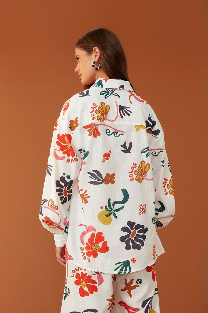 Camisa Estampa Amar