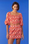 Top Corselet Estampa Beira-mar