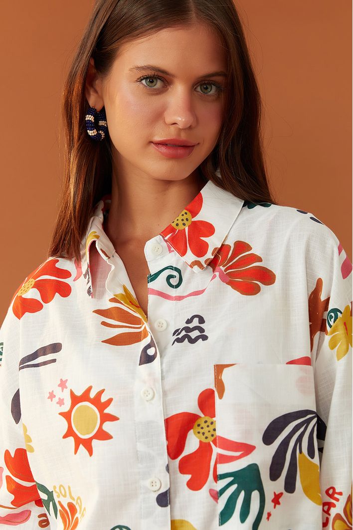 Camisa Estampa Amar