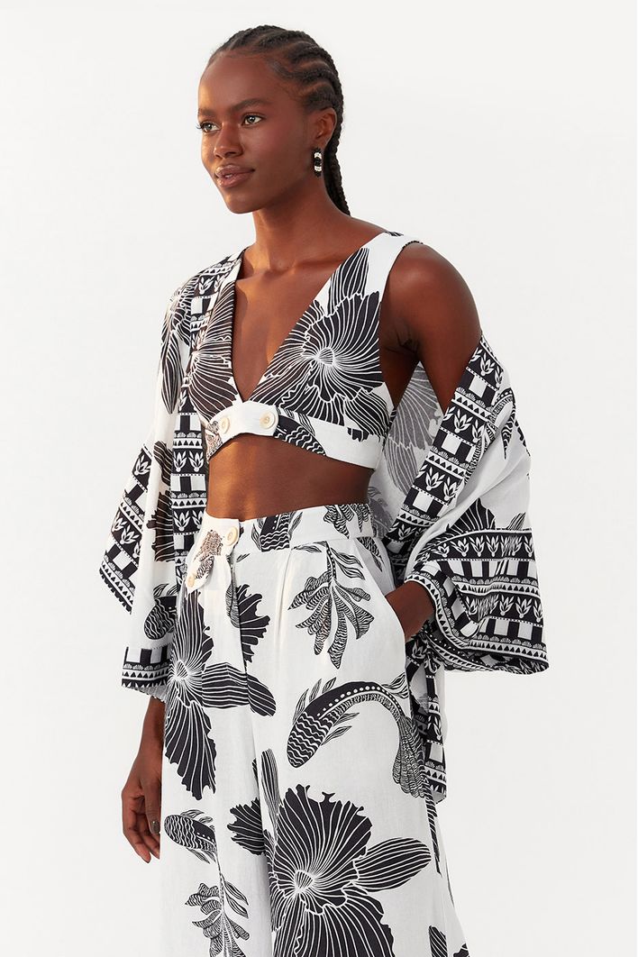 Top Estampa Mergulho