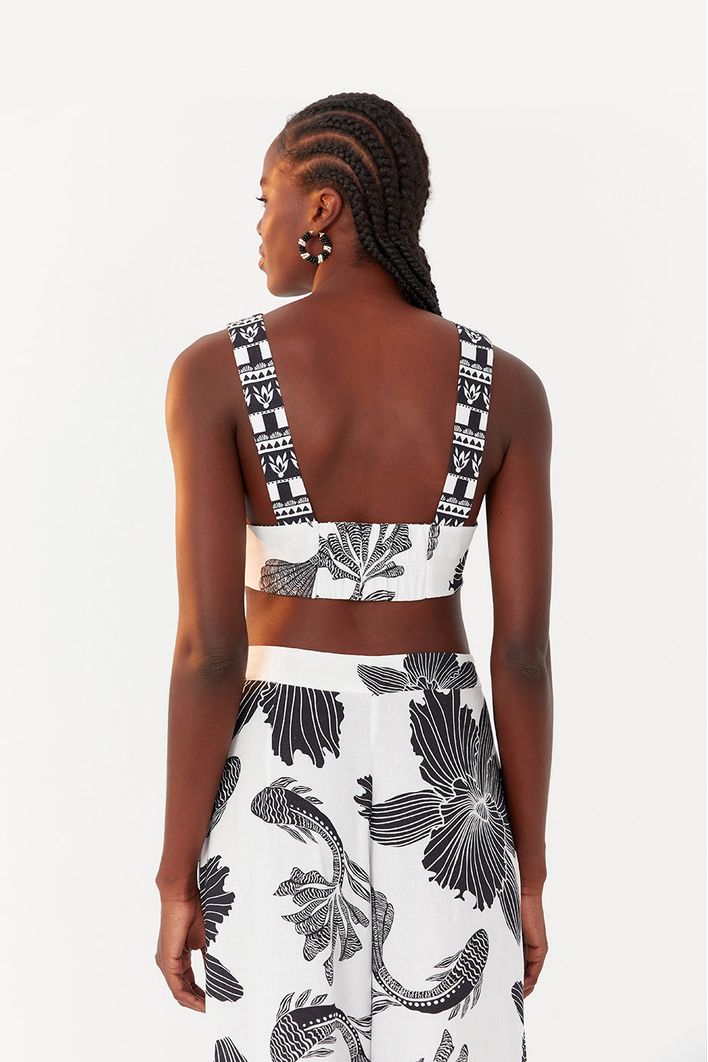 Top Estampa Mergulho