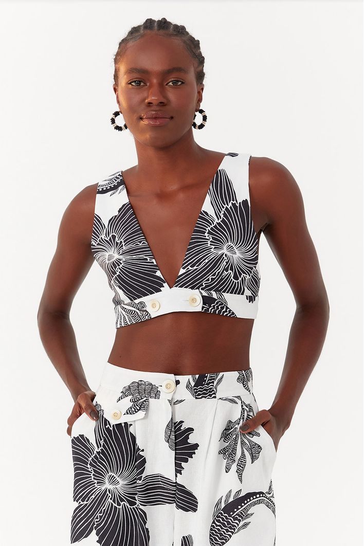 Top Estampa Mergulho