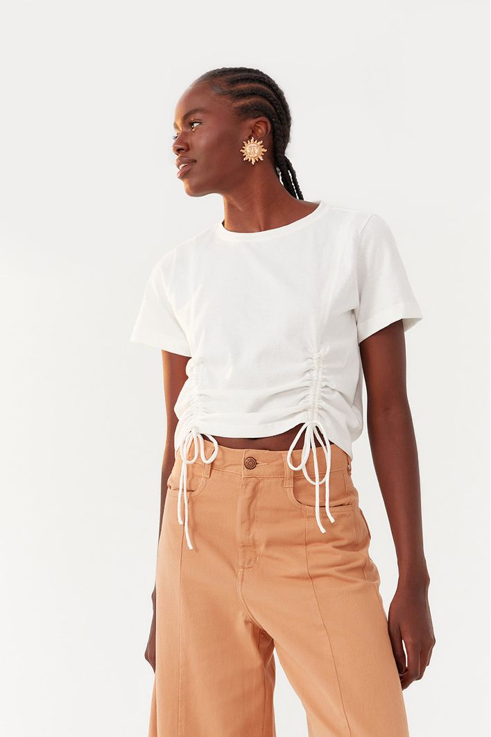 Blusa Franzido Frente