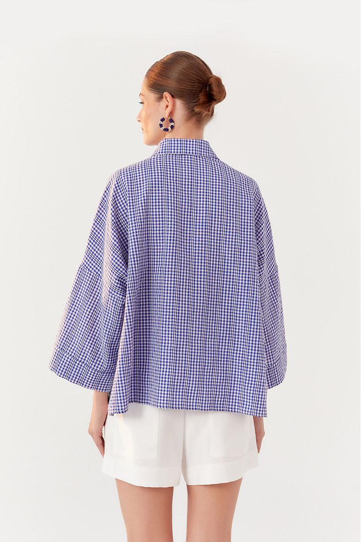 Camisa Xadrez Botões