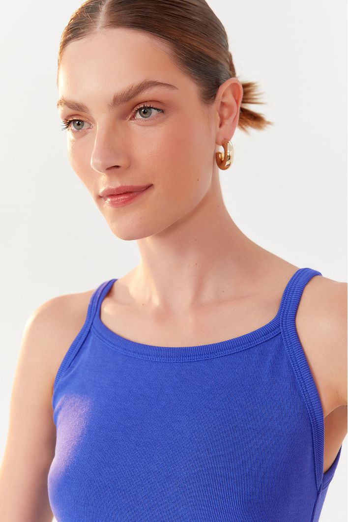 Blusa Básica Canelada