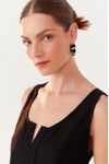 Blusa Linho Detalhe Decote Frente