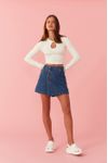 Blusa Canelada Vazado Frente