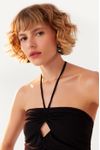 Blusa Cropped Recortes Frente