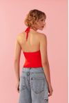 Blusa Cropped Recortes Frente