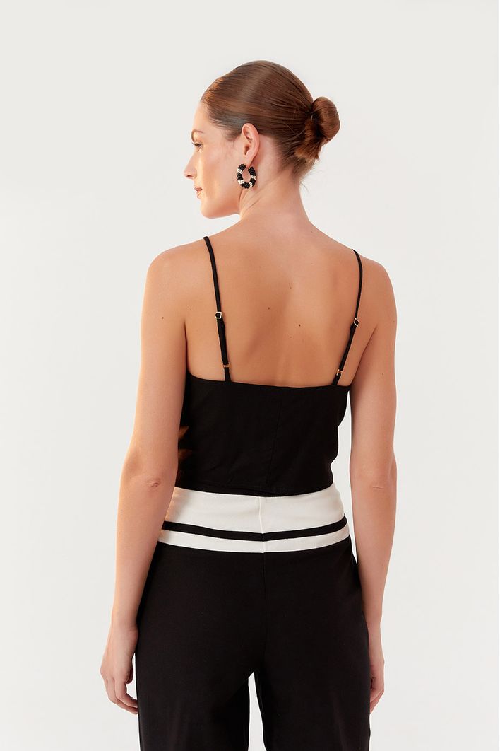 Blusa Linho Pence Frente