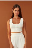 Blusa Cropped Ribana