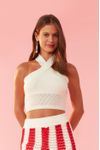Blusa Frente Única Tricot