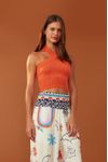 Blusa Frente Única Tricot
