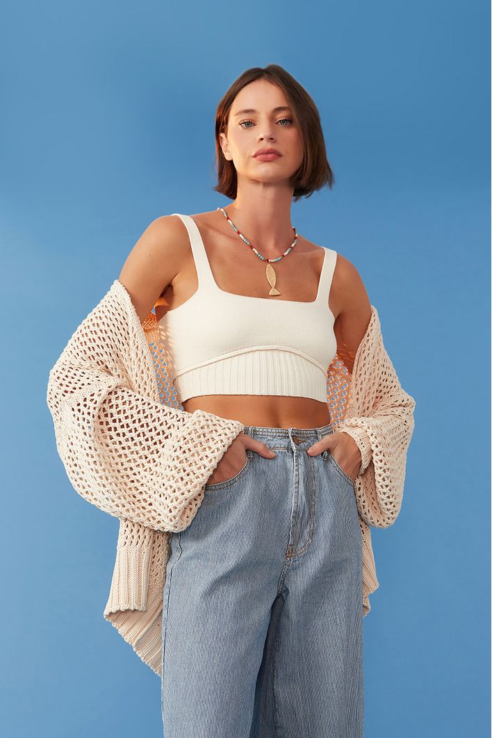 Top Tricot Bojo Marcado