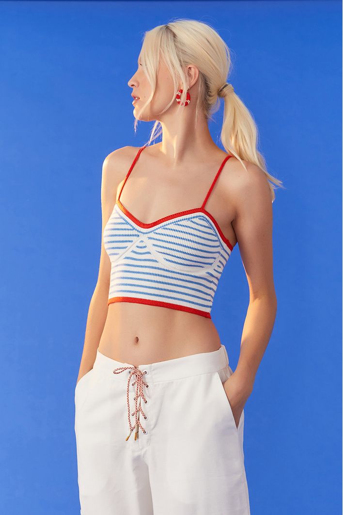 Blusa Tricot Navy
