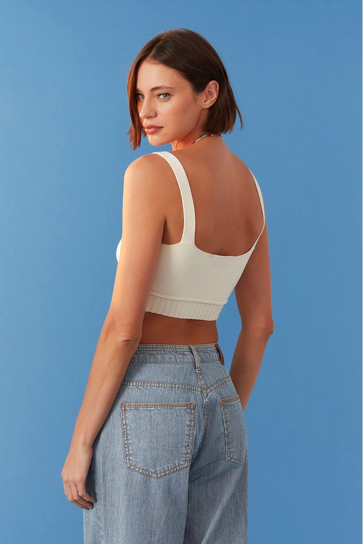 Top Tricot Bojo Marcado
