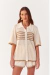 Camisa Tricot Detalhe Listra