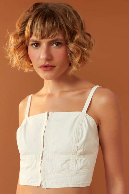 Blusa Sarja Pespontos