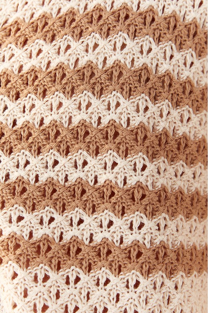 Camisa Tricot Detalhe Listra