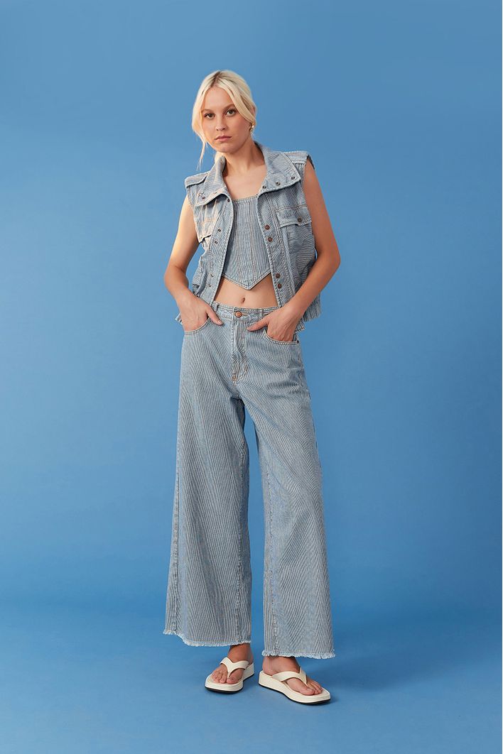 Top Jeans Bandana Nautico