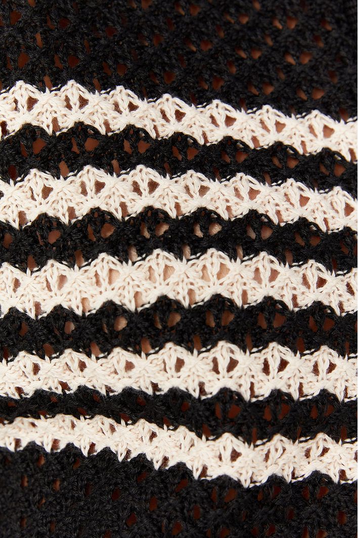 Camisa Tricot Detalhe Listra