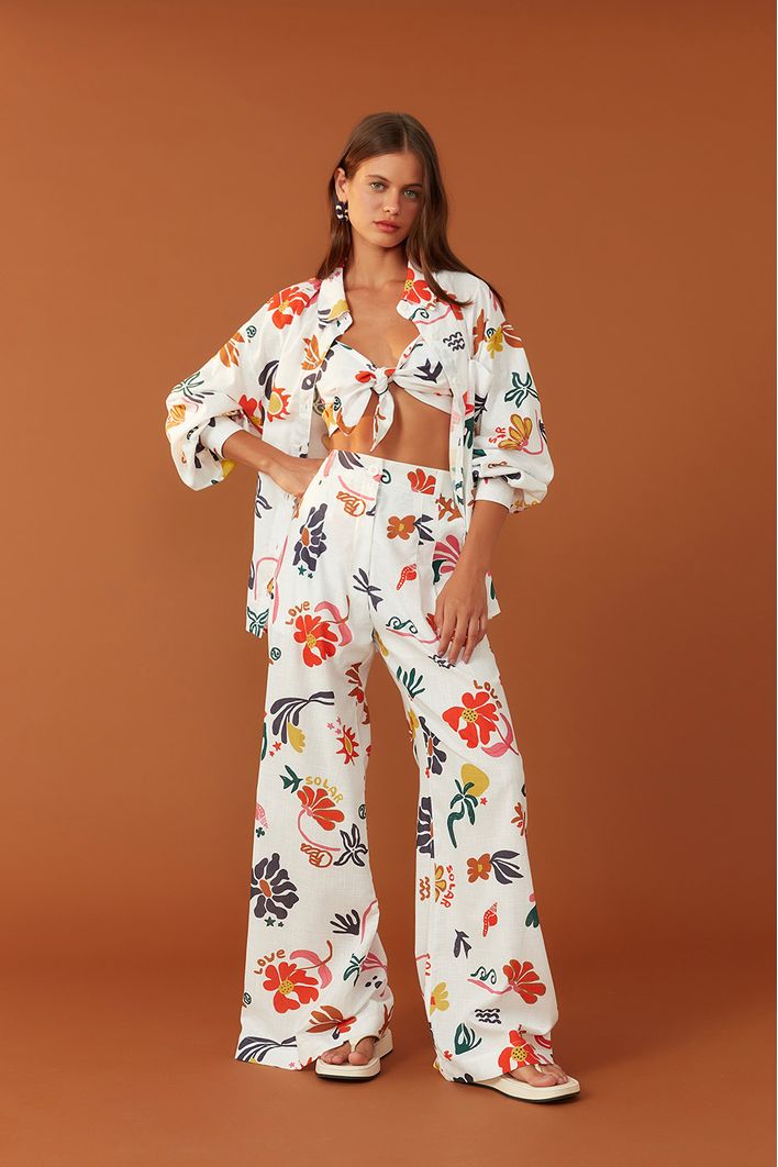Calça Estampa Amar