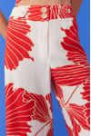 Calça Linho Estampa Ondina